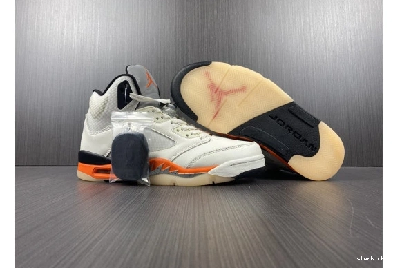 Air DC1060-100 Total Orange Jordan DC1060-100 5 Retro 0510